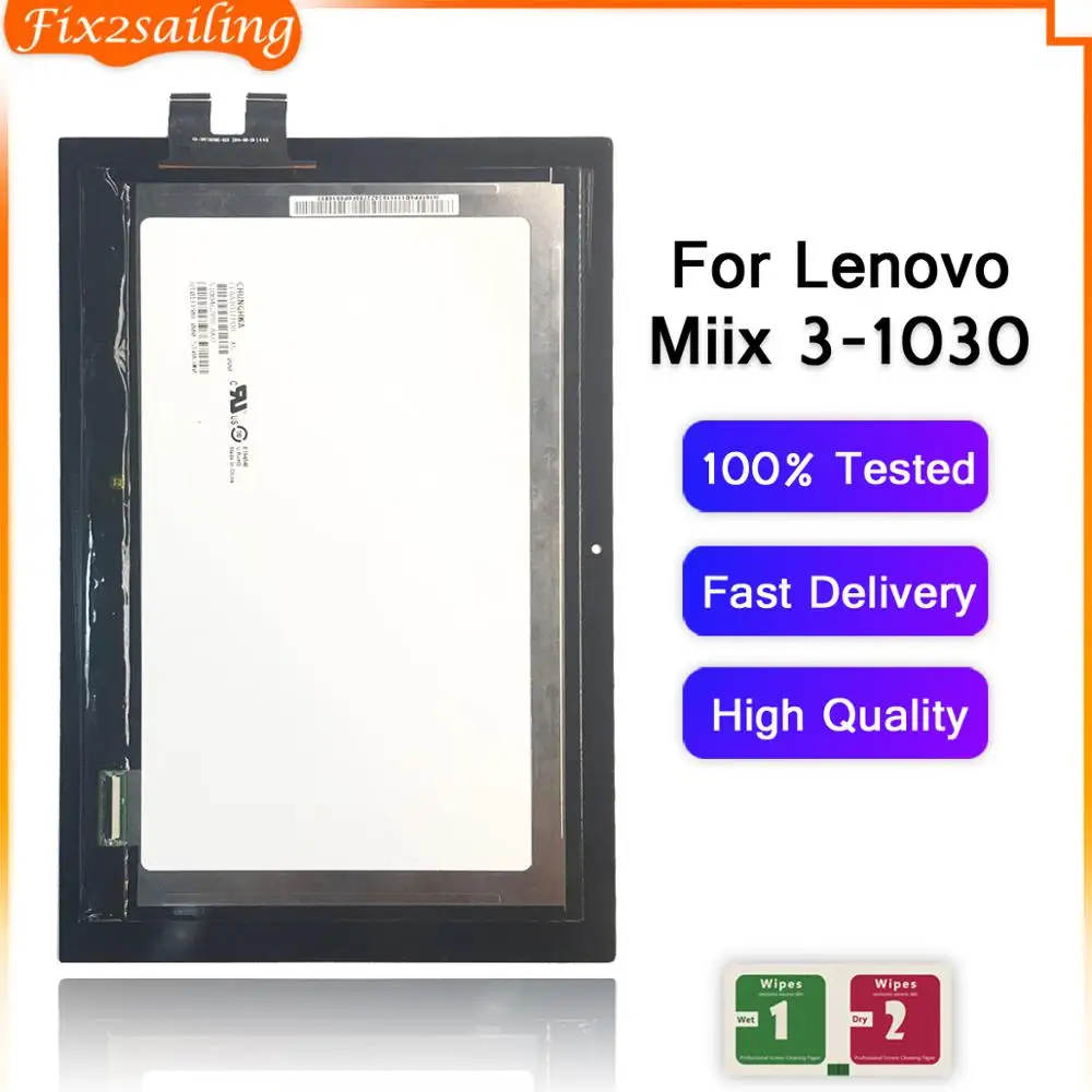 Для lenovo Miix 3-1030 Miix3 ЖК-дисплей, сенсорная панель Экран планшета Ассамблеи Miix 3 1030 FP-TPFT10116E-02X FP-TPFY10113E-02X