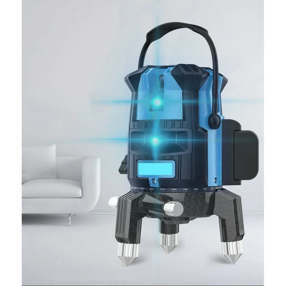 

2 3 5 Lines Laser Level Horizontal Vertical Autoleveling Laser Level Cross Green Laser 360 Degrees Indoor Outdoor Laser Level
