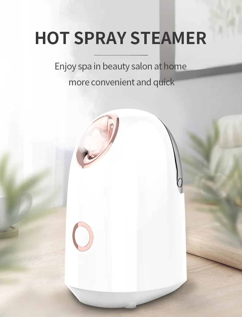 

Facial Steamer SPA Face Moisturizing Nano Spray Mist Humidifier Hot Mist Sparyer Fruit Vegetable Skin Deep Hydrating Steamer