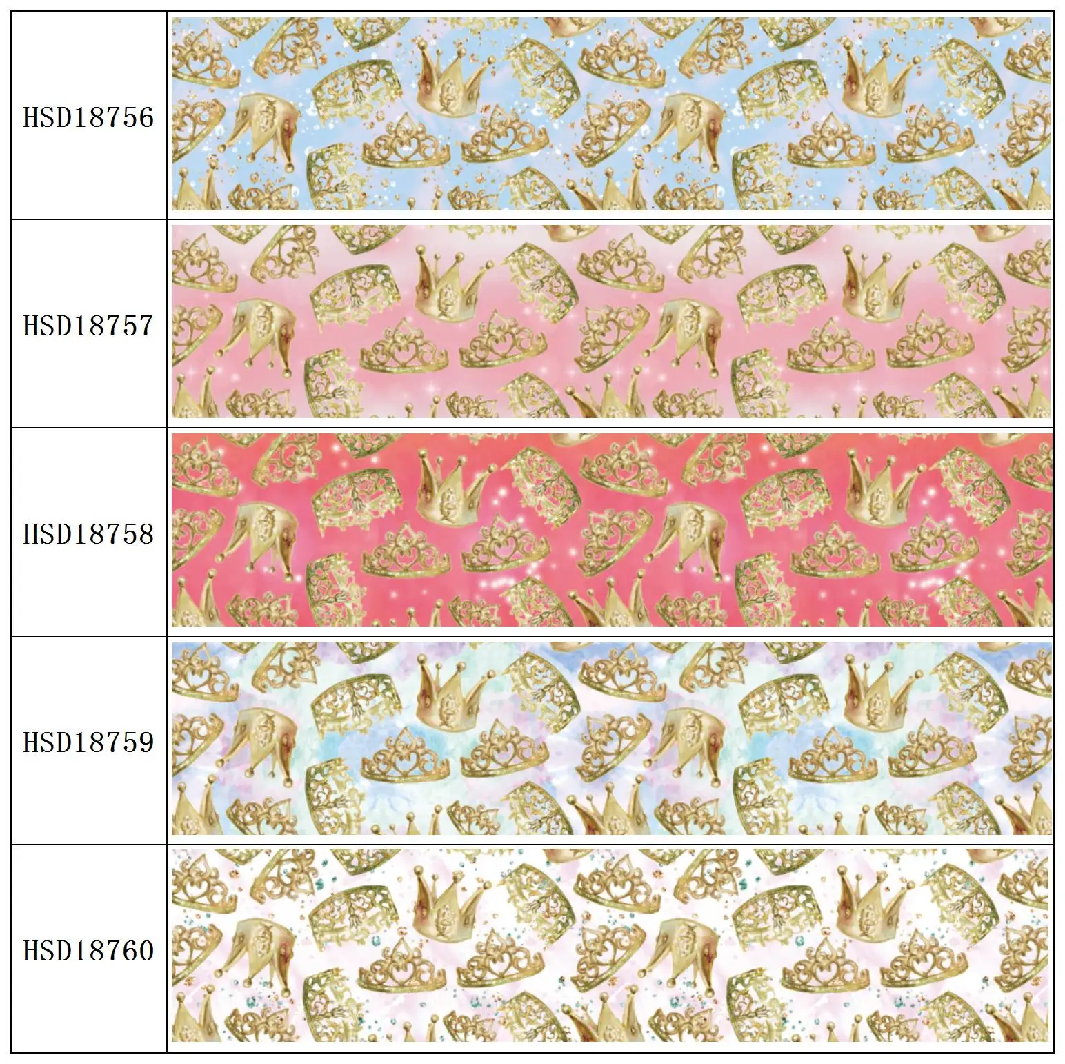 

HSDCraft Free shipping 25MM 38MM 75MM Heat Transfer Printed Grosgrain ribbon for diy hair bow