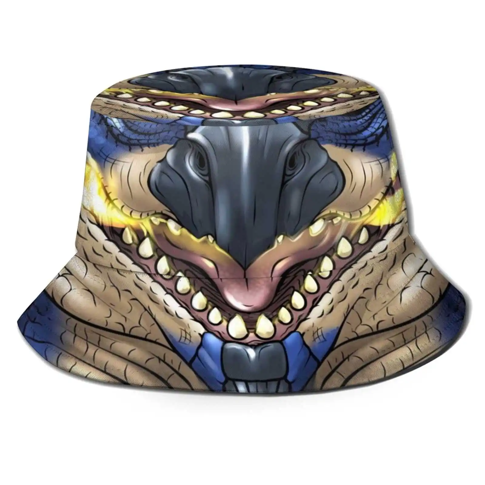 

Rat : Azure Monster Hunter World Face Unisex Summer Cap Sunscreen Hat Flying Wyvern Rat Azure Monster Hunter World Mhw