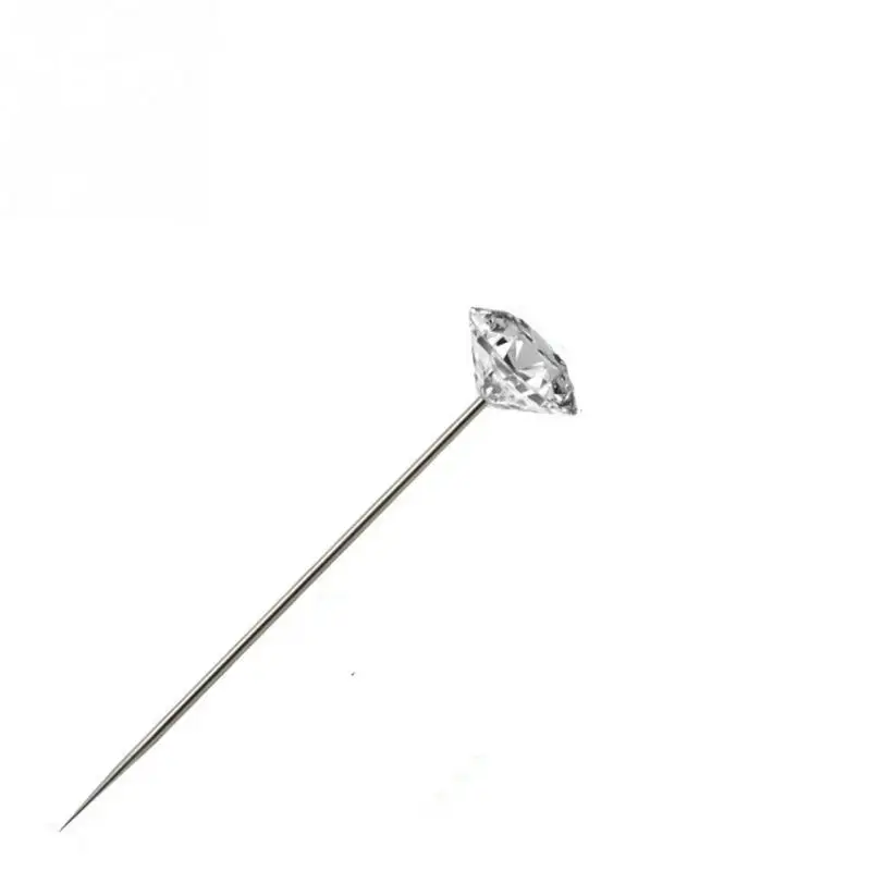 100 шт. иглы стразы украшение для дома корсажи аксессуары платья сплав свадебный