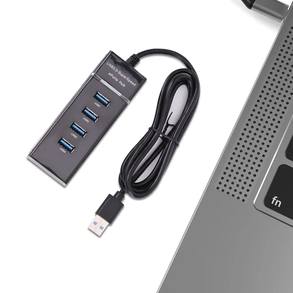 4 порт usb хаб скорость передачи данных до 5 Гбит/с USB3.0 высокоскоростной