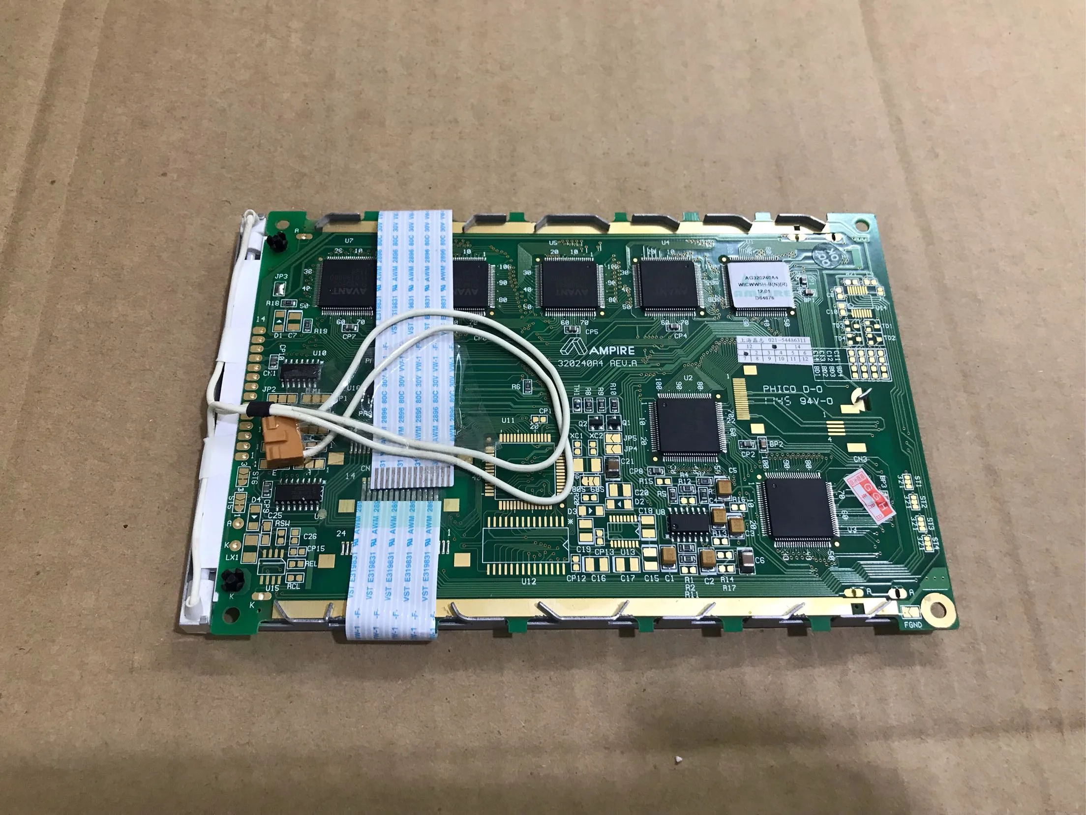Novo Display Compatível Tela Lcd Ampire320240a4 Ag320240a4