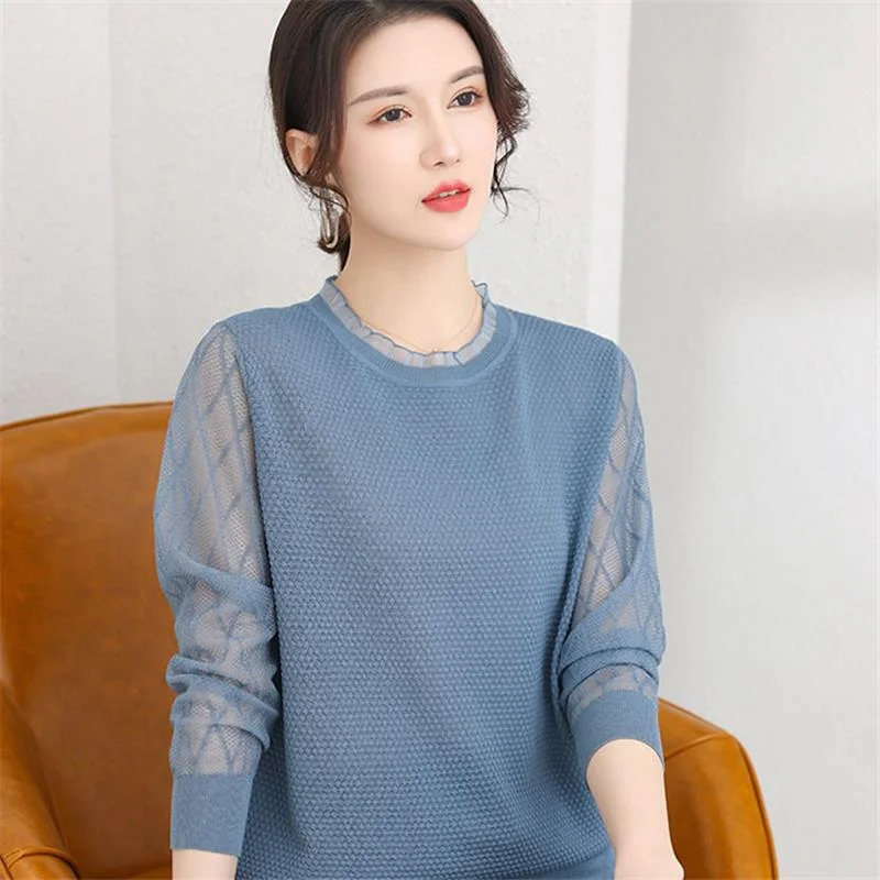 Модный женский вязаный свитер дешевый пуловер простые женские свитера теплые