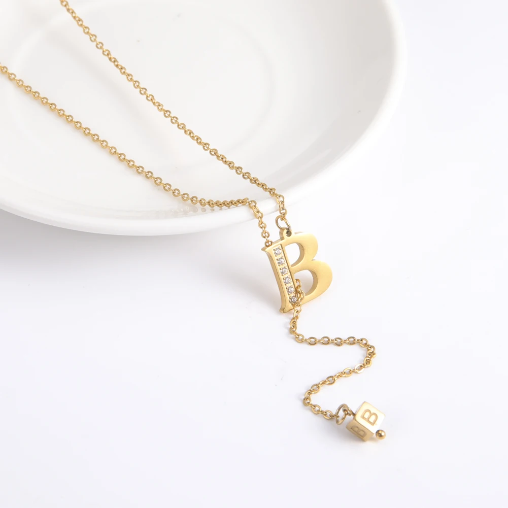 Likegreat нержавеющая сталь в форме сердца с украшением виде кристаллов принт букв