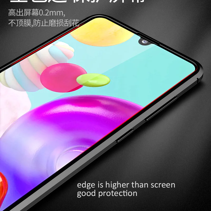KEYSION ударопрочный чехол для Samsung Galaxy A21S роскошный кожаный мягкий силиконовый