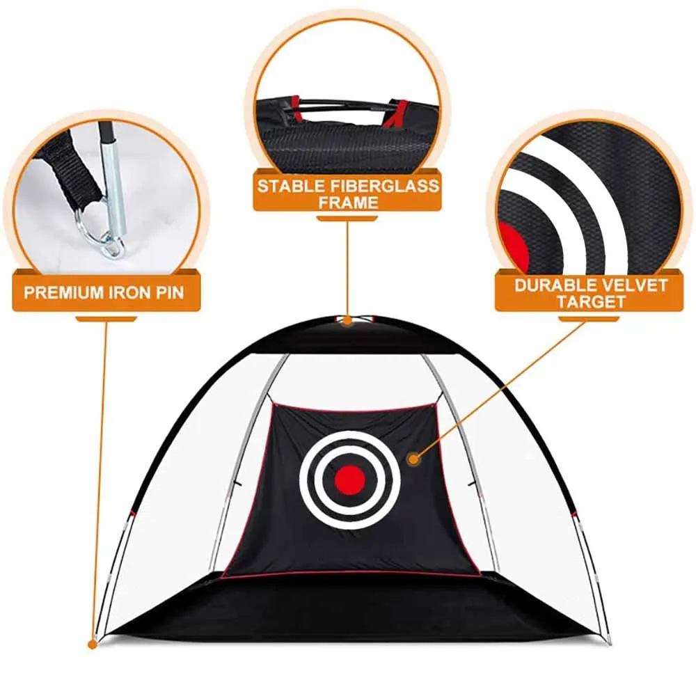 en Ucuz Golf Ağları Arka Bahçe Için Sürüş, 2/3M Golf Antrenman Ağları Ile Hedef Ve Taşıma çantası, Golf Isabet Ağları Kapalı Veya Açık Kullanım Için