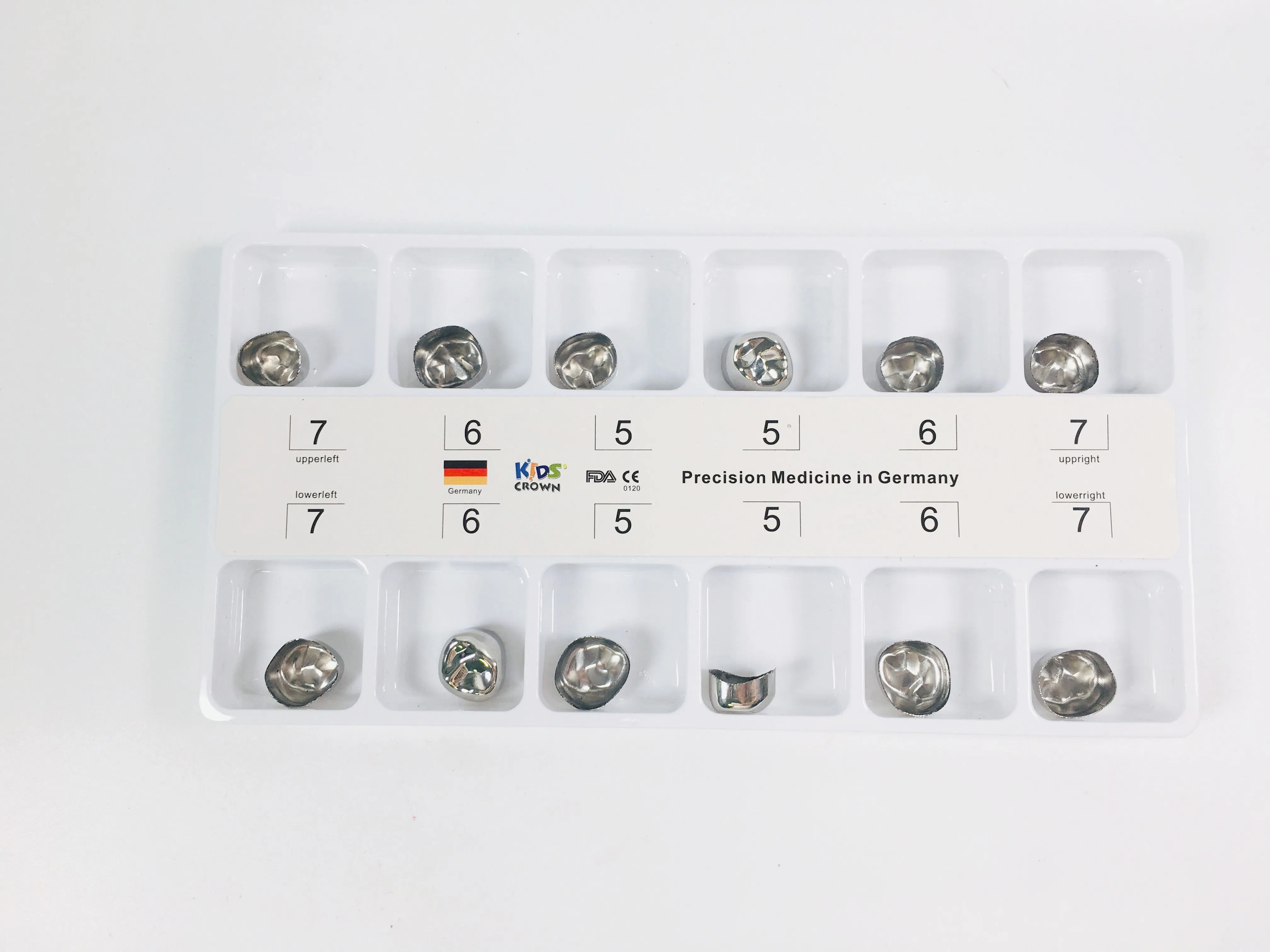 

12pcs/Lot Dental Ortho Kids Temporary Primary Molar Crowns For Practice E5-E7