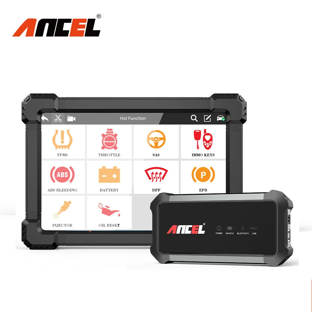 

Ancel X7 OBD2 Car Diagnostic Tool Automotive Engine Scanner Full System Injector Coding TPMS Reset OBD 2 Diagnosis Auto Scanner