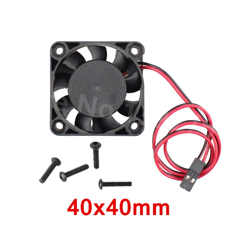 High Speed Double Bearing Strong Wind Motor ESC Cooling Fan 25mm 30mm 40mm for RC Crawler Car Short-Course Monster Truck | Игрушки и
