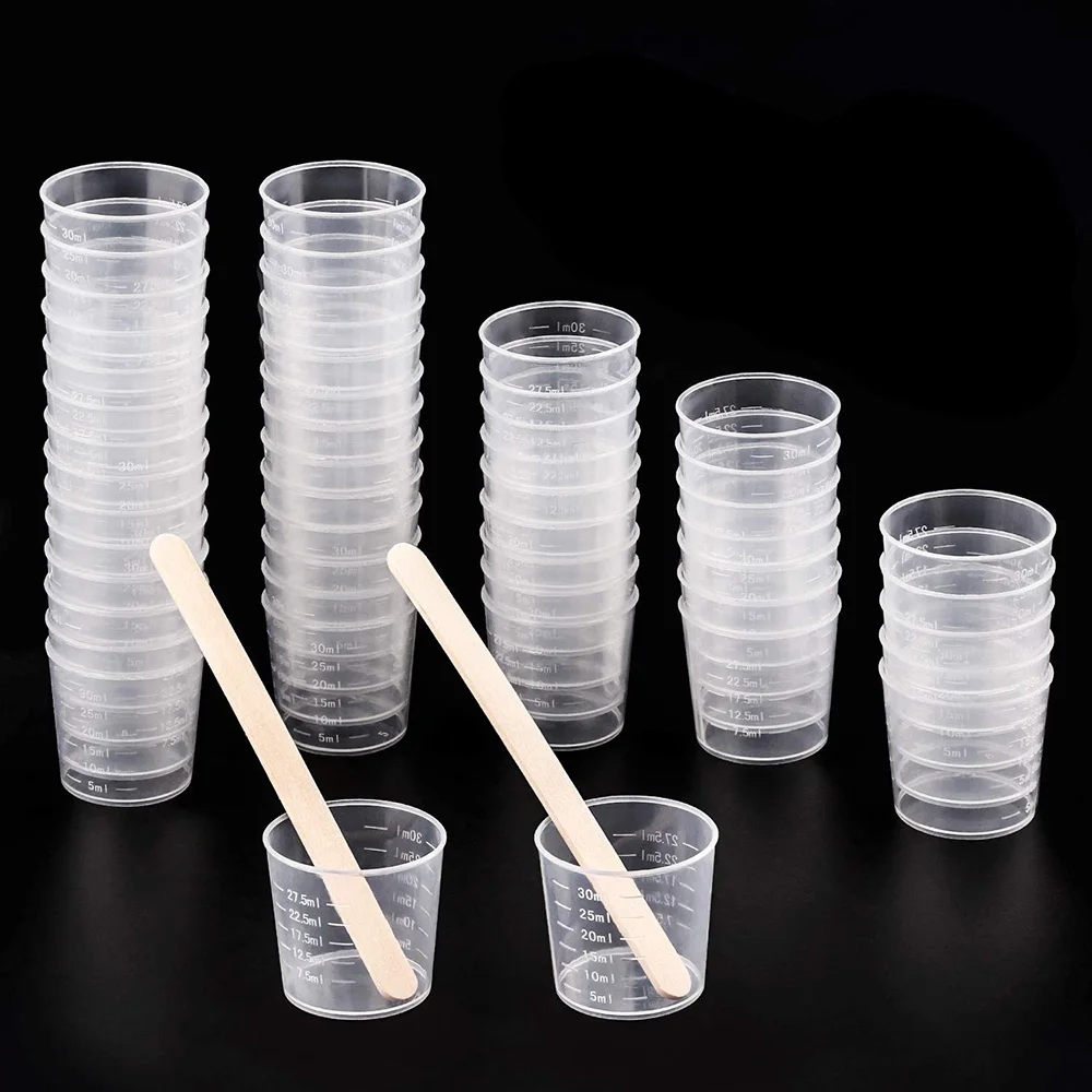 Инструмент сделай сам из смолы пластиковые одноразовые чашки ложки диспенсер