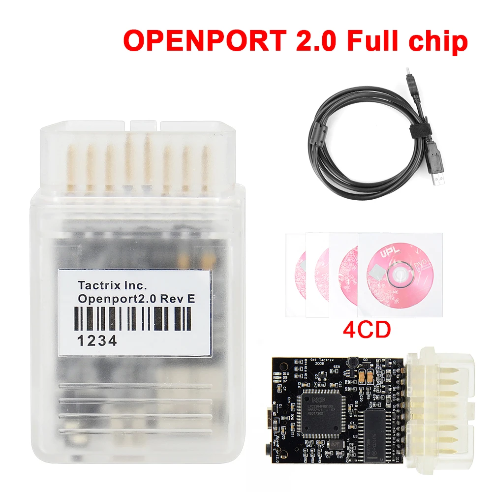2023 Tactrix Openport 2 0 ECU FLASH open port автоматическая Настройка чипа OBD OBD2 автомобильный