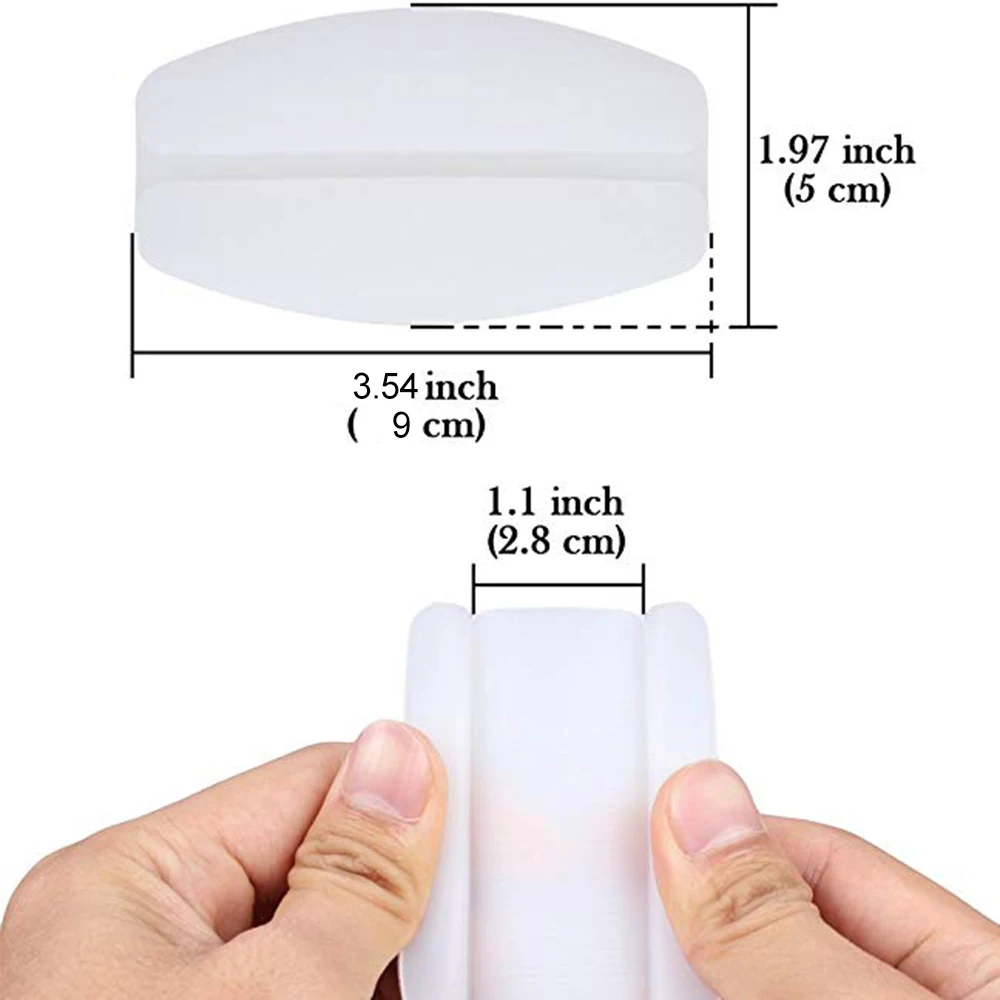 2 шт. силиконовые подушечки для бюстгальтера Нескользящие удобные нижнего белья