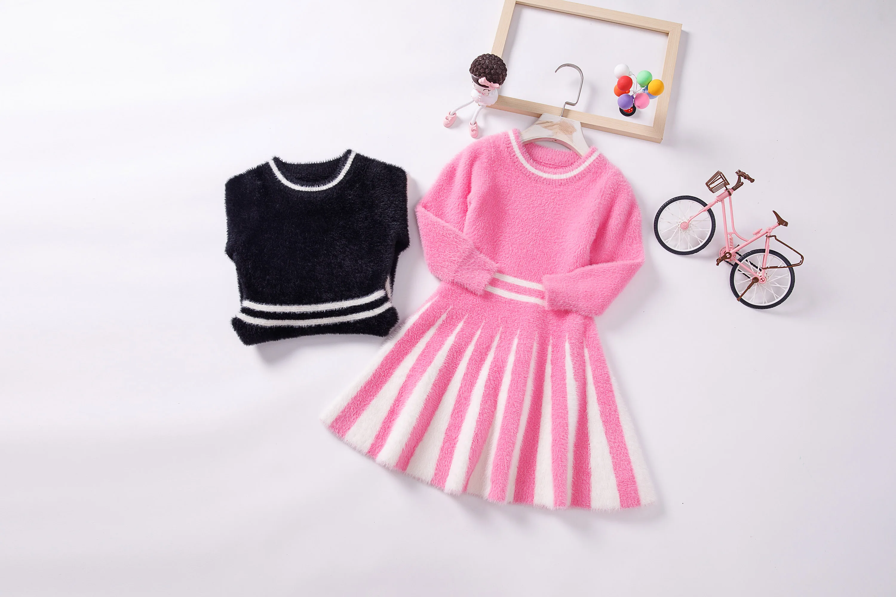 Платье-Свитер для маленьких девочек осень/зима 2020 платье-джемпер из