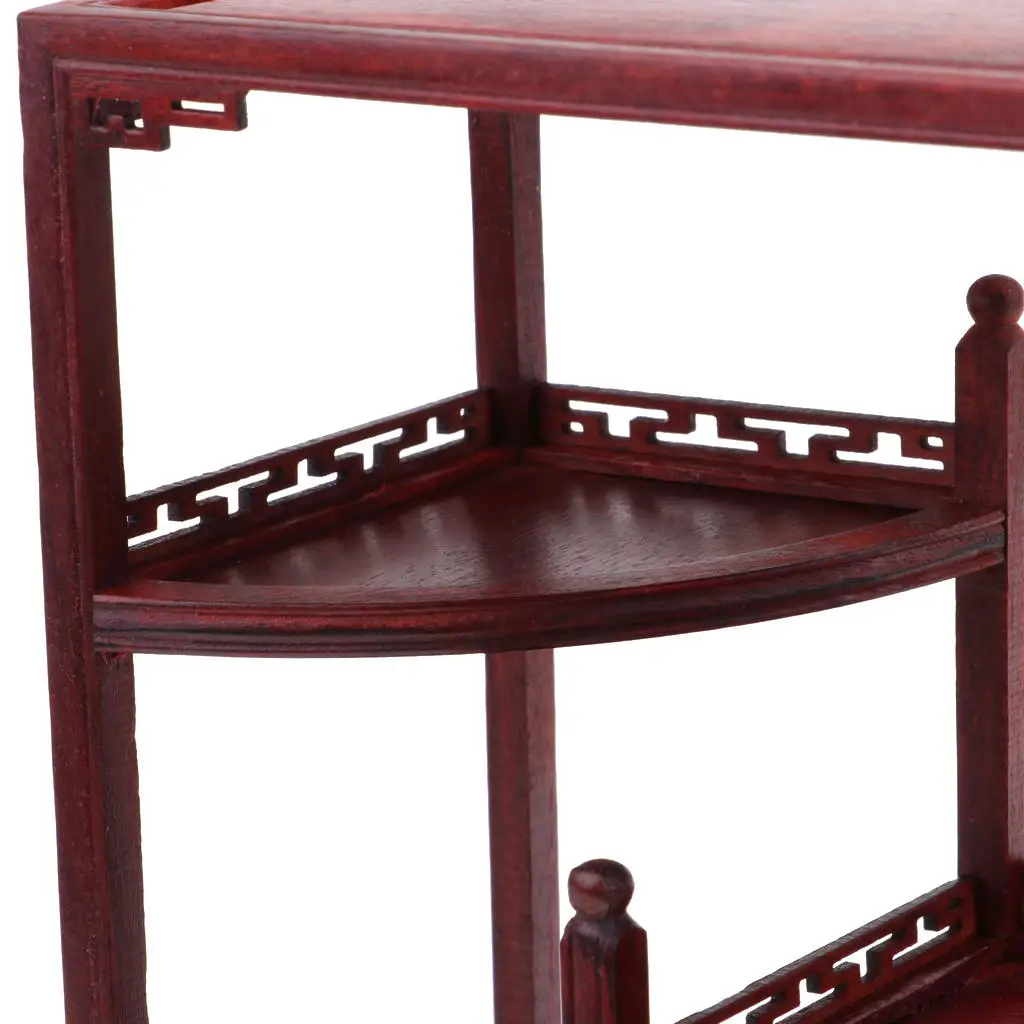 

1/6 Dollhouse Miniature Furniture Wooden Chinese Tea/Coffee Cabinet Model