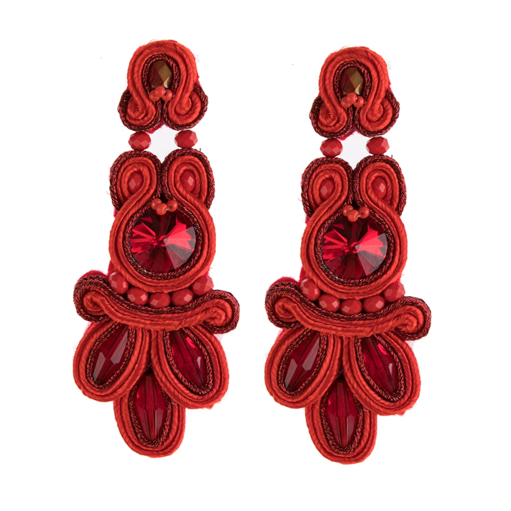 KPacTa Мода ремень ручной работы украшение из этнических сережек женская обувь с