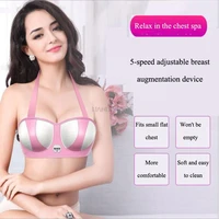 electronic breast massager usb charging enhancer 5 speed adjustment chest pulse bust muscle machine nursing device