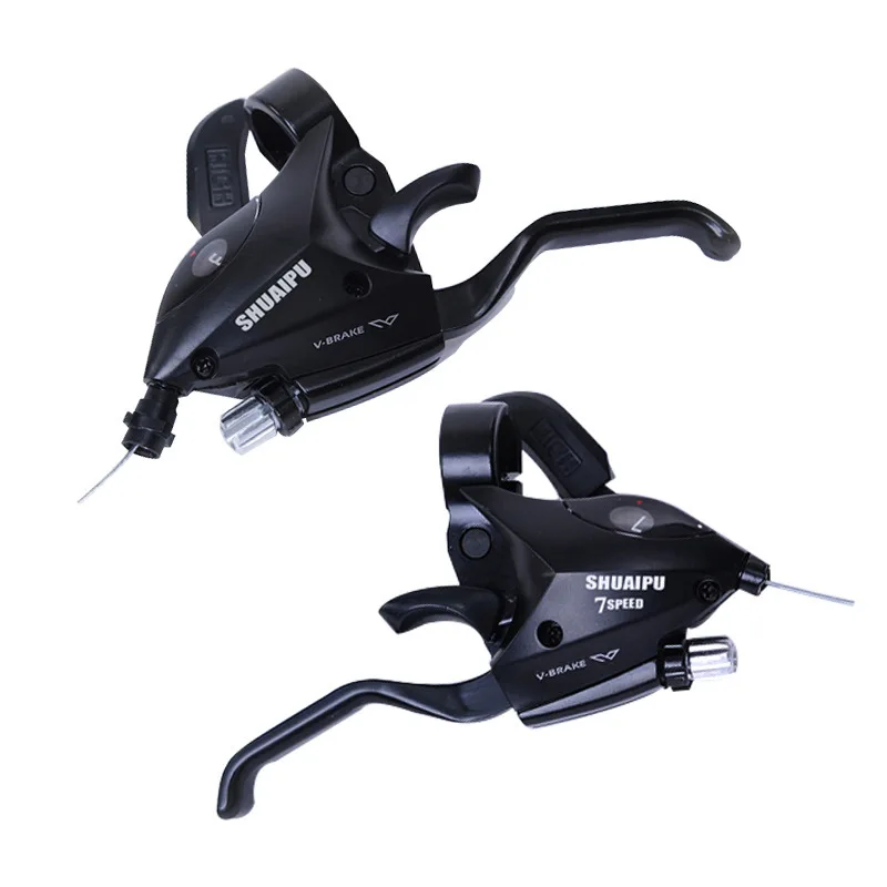 Mountain bike joint speed dialing bicycle brake shifting one dial accessories |