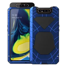 IMATCH Original Phone Case For Samsung Galaxy A50 A70 A80 A90 A71 A51 M51 M31 5G Hard Aluminum Metal Cover Heavy Duty Shockproof