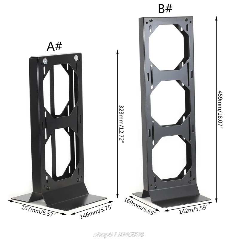 

External Water Cooling Dock Bracket for ITX Computer Case Laptop 240 360mm Cooler Radiator Multifunction Stent M12 21 Dropship