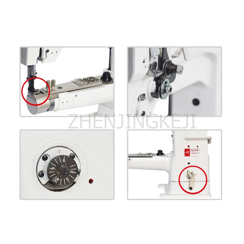 

Industrial Sewing Machine Leather Heavy Material Sewing Machine 400w Home Clothing Bag Stitching Sewing Machine Equipment 220V