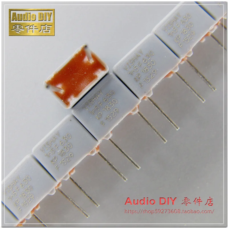 Бесплатная доставка 10 шт./30 шт. высокоточный пленочный конденсатор KP1830 630 пФ/1% в 152