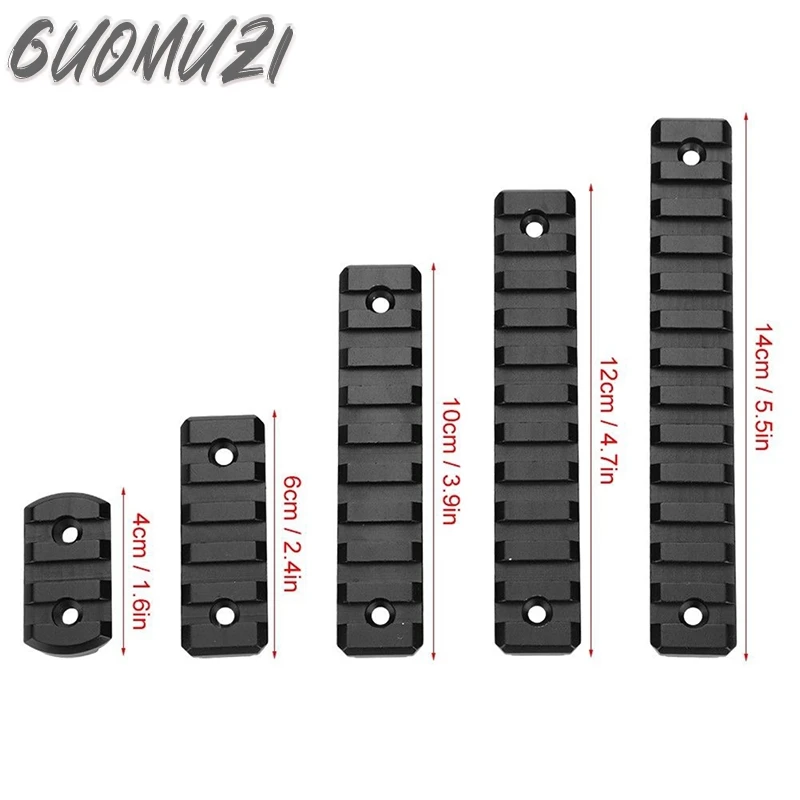 Новое тактическое крепление M lok для прицела Пикатинни 21 мм алюминиевые рельсы