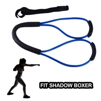 boxing air strike trainer pull rope durable with storage bag boxing speed strength training device