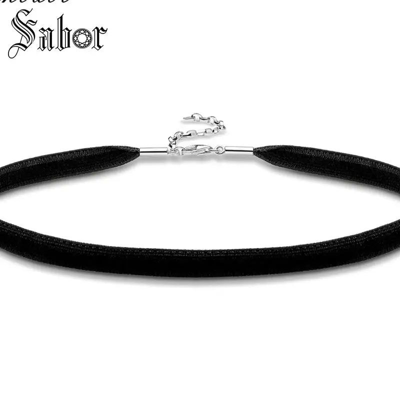 Чокеры ожерелья черная лента для женщин женские ювелирные изделия подарок