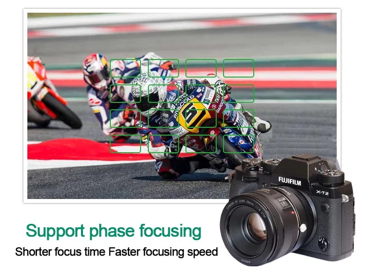 Fringer EF FX Pro II второго поколения профессиональная версия AF кольцо адаптер для