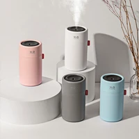 750ml large capacity mini air humidifier portable usb charging for home office air purifier mist diffuser