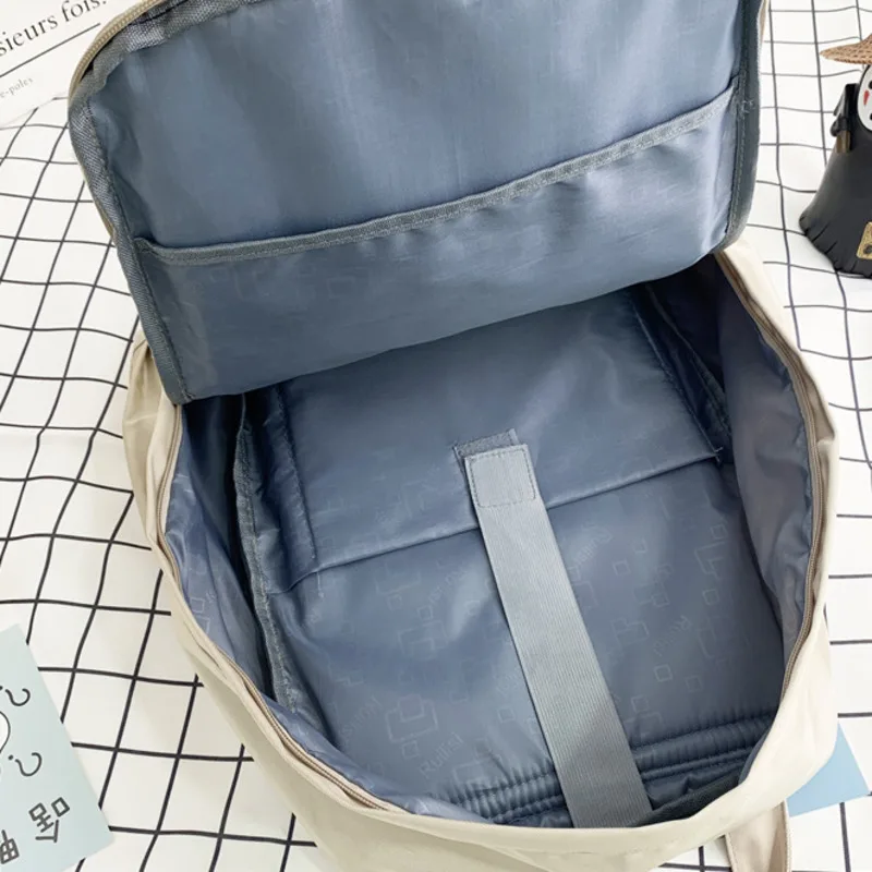 Women Bag Waterproof Nylon Female Backpack Laptop For Middle School Student Travel Shoulder Backpacks | Багаж и сумки