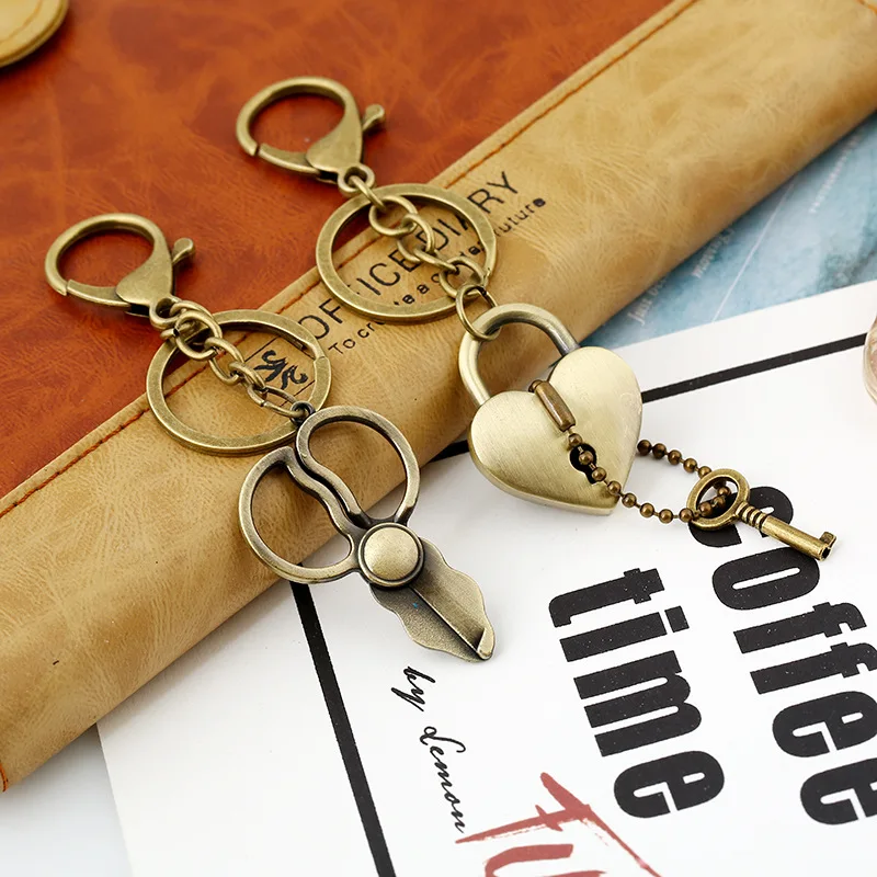 Брелок с подвеской из сплава мужской и женский брелок в виде пули Бронзовые