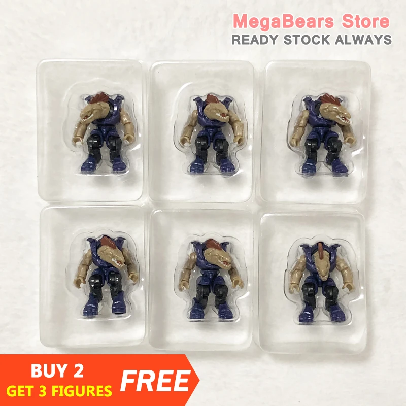 Экшн фигурки Mega Bloks 220 ореолов задействие шторм Лэш шакал минор 6 лот новые