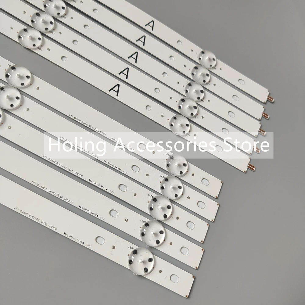 

100% New 10pcs/Kit 5leds LED strips for SONY 60 TV KD60X690E KD60X690 SONY 60 TV KD 60X690E A8387828A SVG600A36 A SVG600A36 B