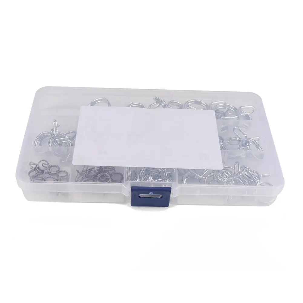 70 шт./компл. Пружинные зажимы для труб автомобилей двойной провод топливная линия