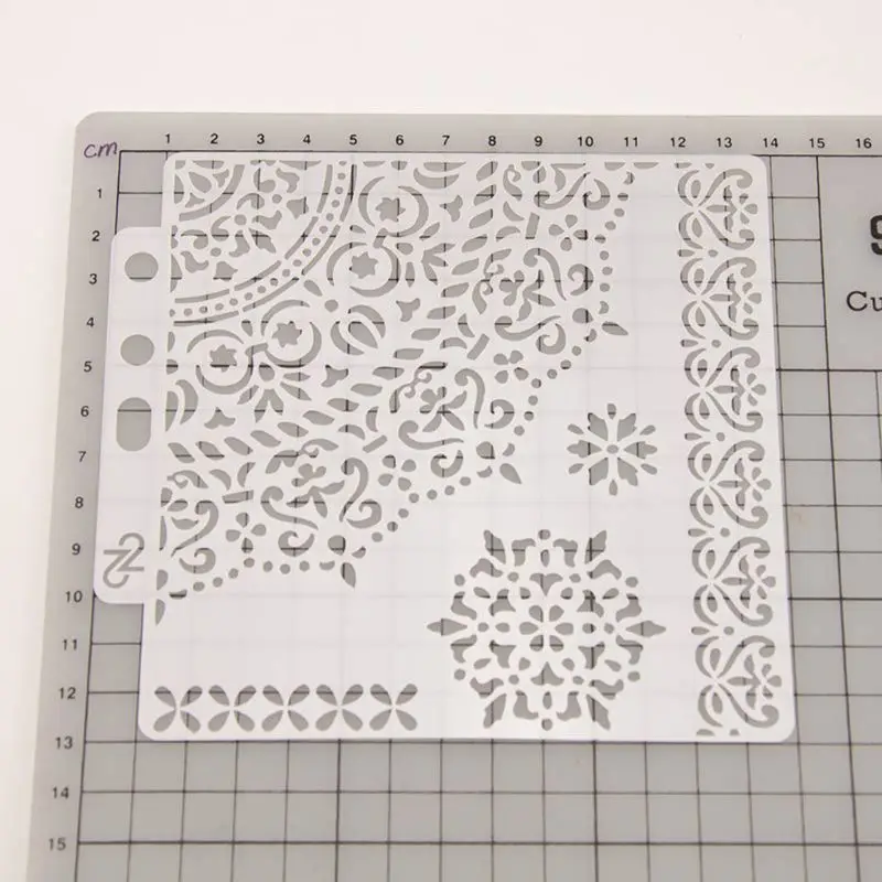 

Stencils Template Wall Painting Scrapbooking Embossing Stamping Album Craft Card