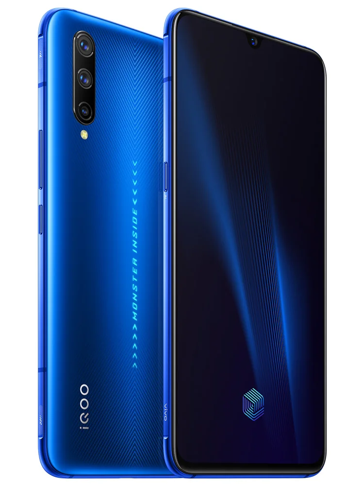 Новая модель,, Vivo IQOO Pro, 4G, мобильный телефон, 12G ram, 128G rom, Snapdragon 855 Plus, 6,41 дюймов, амолд, МП, 44 Вт, супер зарядка