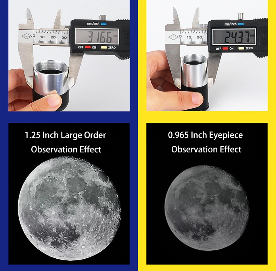 Астрономический телескоп с увеличением 875 крат профессиональный 1 25 дюймов HD