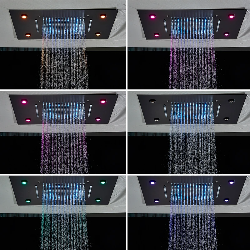 35*50 см потолочная светодиодсветодиодный насадка для душа смеситель с высоким