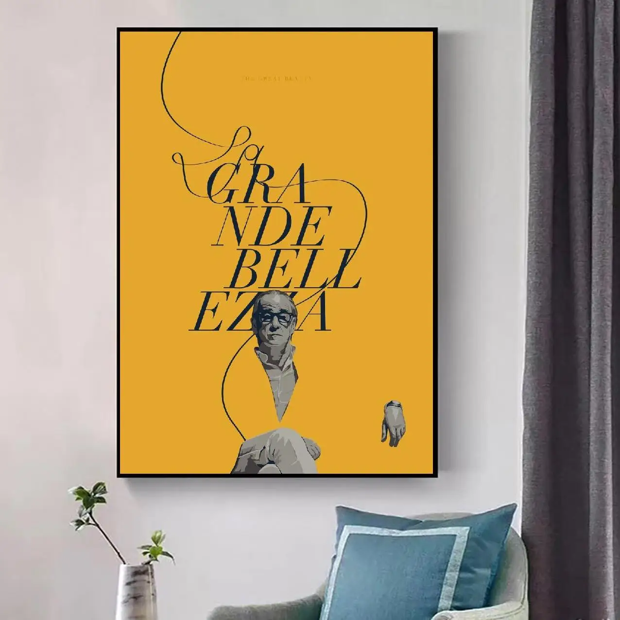 Великолепная красота Ла-Гранде художественный фильм плакат на холсте принты