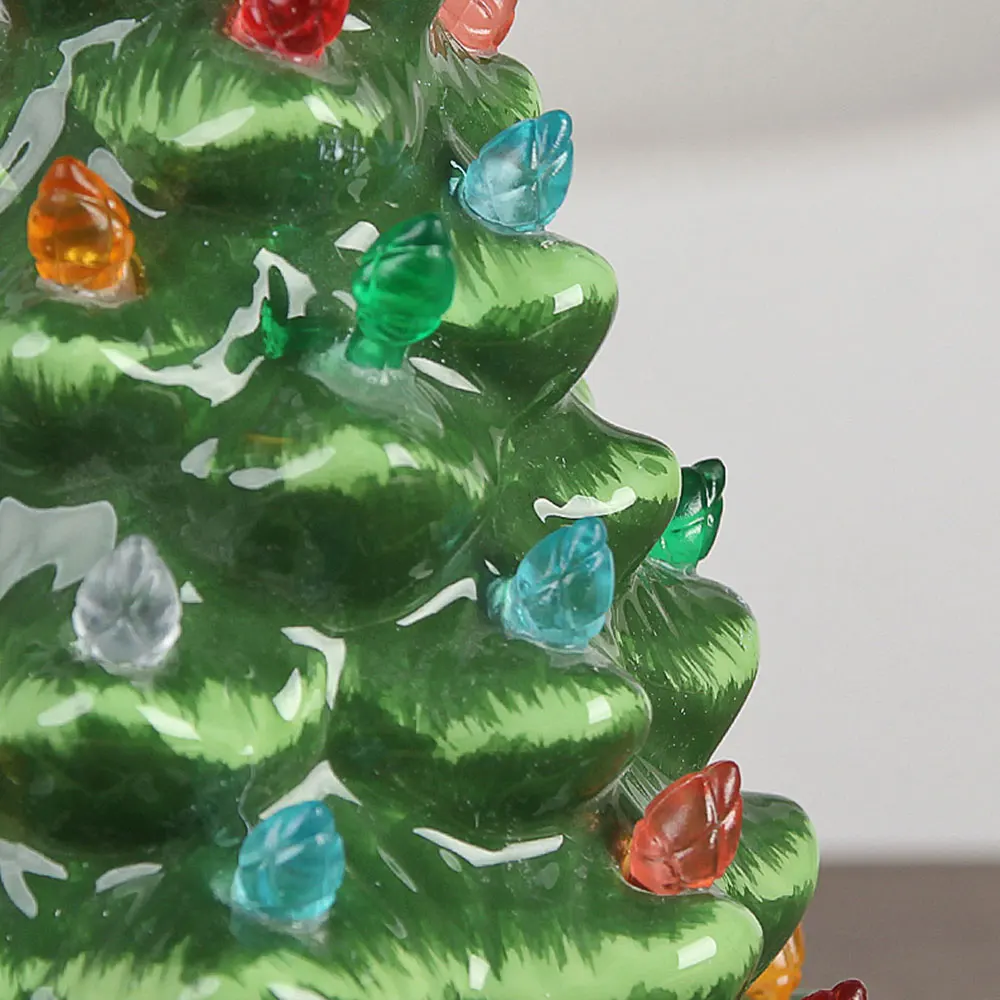 Рождественская елка сделай сам декоративная керамическая Настольная для дома