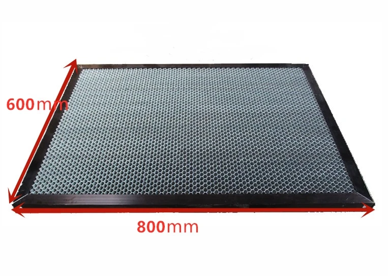 800mm x 600mm with frame Panel Laser Engraving Cutting Machine Honeycomb Platform Fabric 6080 Platform Honeycomb Laser Table