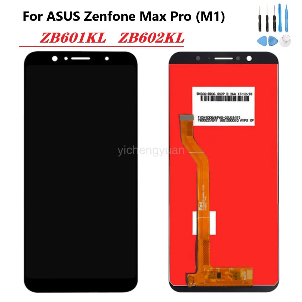 Оригинальный ЖК дисплей 5 99 дюйма для Asus ZenFone Max Pro (M1) ZB601KL ZB602KL сенсорная панель