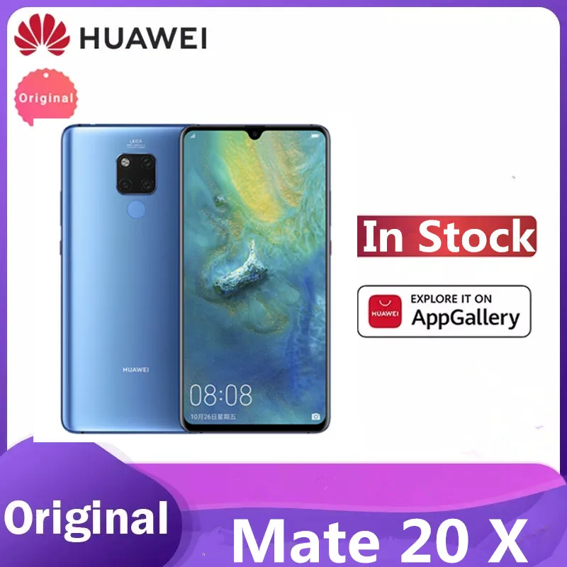 В наличии HuaWei Mate 20X4 аппарат не привязан к оператору сотовой связи смартфон 40.0MP +