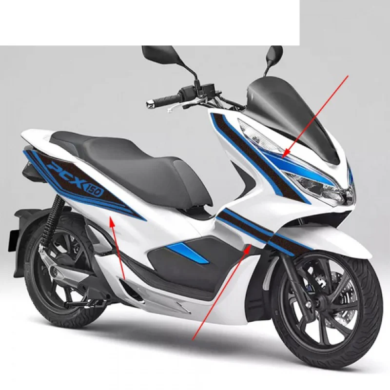 

For Honda PCX150 Stickers for Entire Car Body Personality Fuel Tank Stickers Car Body Modification Waterproof Decals Sticke
