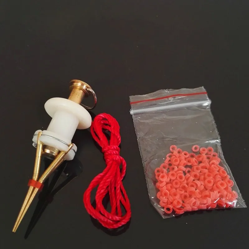 

1PC Portable Fishing Baits Lightweight Clip Fishing Lures Professional Earthworm Bloodworm Clip Fishing Tackle Accessory