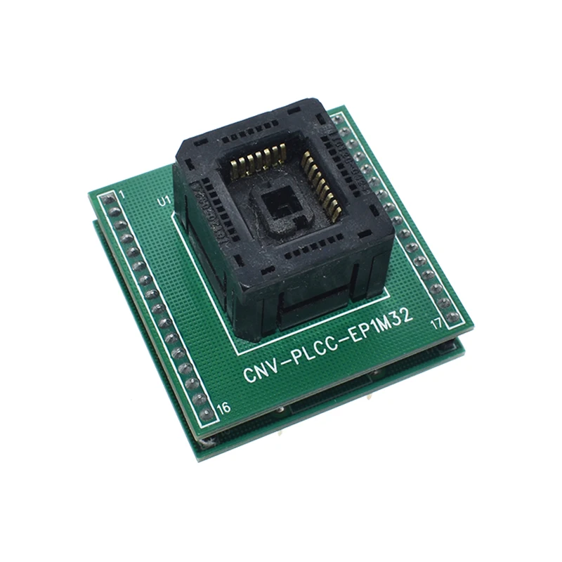 Высокое качество Чип программист PLCC32 адаптер гнездо CNV-PLCC-EP1M32 0324-309 с платой для BIOS PLCC32