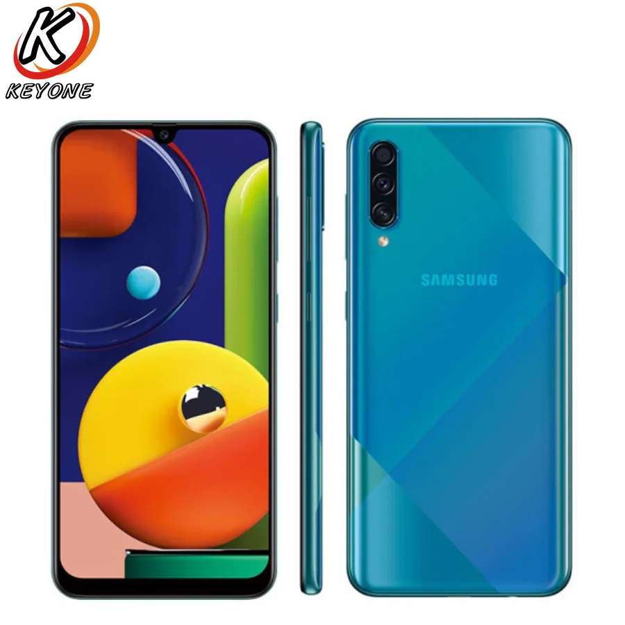 Новый Samsung Galaxy A50s A5070 6 ГБ ОЗУ 128 Гб ПЗУ мобильный телефон 4 &quotВосьмиядерный тройной